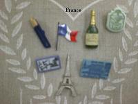Bouton décoration la France