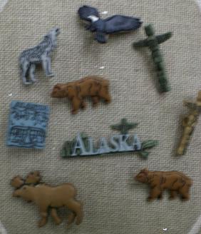 boutons theme alaska