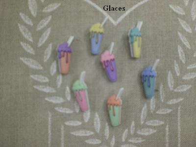 Bouton décoration glaces